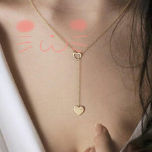 Load image into Gallery viewer, Two Leaves Pendant Clavicle Necklaces For Women