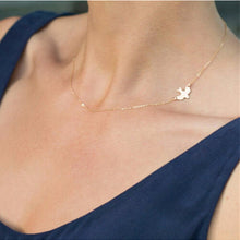 Load image into Gallery viewer, Two Leaves Pendant Clavicle Necklaces For Women