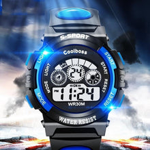 Load image into Gallery viewer, Hot Sale Waterproof Children Watch Boys Girls LED Digital Sports Watches Silicone Rubber watch kids Casual Watch Gift 533