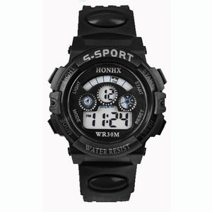 Hot Sale Waterproof Children Watch Boys Girls LED Digital Sports Watches Silicone Rubber watch kids Casual Watch Gift 533