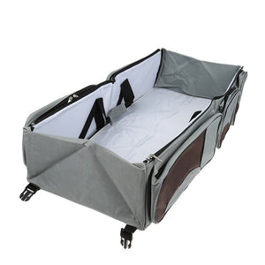 Newborn Baby Portable Travel Foldable Baby Bed Infant Changing Diapers Baby Cot Mummy Pack Bag Baby Crib Multi-function FR HWC