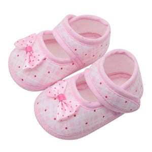 Baby Shoes I Love PaPa&MaMa Letter Printed Soft Bottom Footwear Heart-shaped 0-18M Newborn First walker