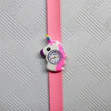 Load image into Gallery viewer, relogio masculino Pony pattern Kids Watches Pat Wrist Watch LED Electronic Sports Watch children unicorn watch hour baby clock