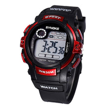 Load image into Gallery viewer, 2019 Waterproof Children Boy Multifunction Boy Digital LED Sports Waterproof Wrist Watch Kids Alarm Date Electronic Watch Gift Q