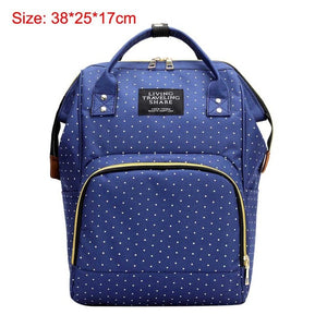 41color Mummy Backpack Zipper Large Capacity Travel Maternity Bag Diaper Baby Bag Multifunctional Nursing Bag Backpack Baby Care