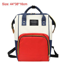 Load image into Gallery viewer, 41color Mummy Backpack Zipper Large Capacity Travel Maternity Bag Diaper Baby Bag Multifunctional Nursing Bag Backpack Baby Care