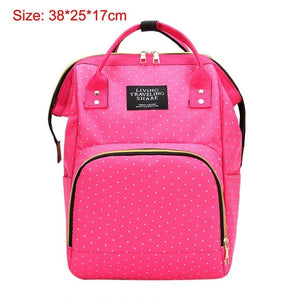 41color Mummy Backpack Zipper Large Capacity Travel Maternity Bag Diaper Baby Bag Multifunctional Nursing Bag Backpack Baby Care