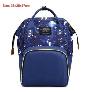 41color Mummy Backpack Zipper Large Capacity Travel Maternity Bag Diaper Baby Bag Multifunctional Nursing Bag Backpack Baby Care