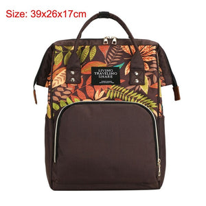 41color Mummy Backpack Zipper Large Capacity Travel Maternity Bag Diaper Baby Bag Multifunctional Nursing Bag Backpack Baby Care