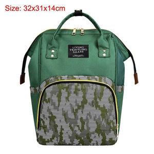 41color Mummy Backpack Zipper Large Capacity Travel Maternity Bag Diaper Baby Bag Multifunctional Nursing Bag Backpack Baby Care