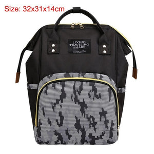 41color Mummy Backpack Zipper Large Capacity Travel Maternity Bag Diaper Baby Bag Multifunctional Nursing Bag Backpack Baby Care