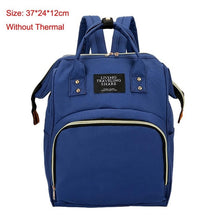 Load image into Gallery viewer, 41color Mummy Backpack Zipper Large Capacity Travel Maternity Bag Diaper Baby Bag Multifunctional Nursing Bag Backpack Baby Care