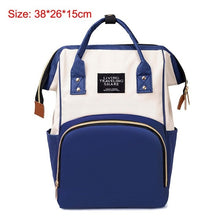 Load image into Gallery viewer, 41color Mummy Backpack Zipper Large Capacity Travel Maternity Bag Diaper Baby Bag Multifunctional Nursing Bag Backpack Baby Care