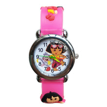 Load image into Gallery viewer, Cartoon Car story Kids Watches Boy Girl Clock Student Sports Waterproof Children Watch Child Quartz Wristwatches Baby Xmas Gift