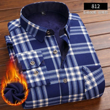 Load image into Gallery viewer, Men Winter Shirts Long Sleeve