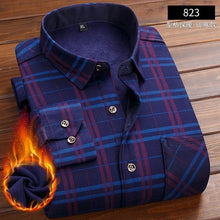 Load image into Gallery viewer, Men Winter Shirts Long Sleeve