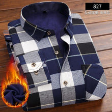 Load image into Gallery viewer, Men Winter Shirts Long Sleeve