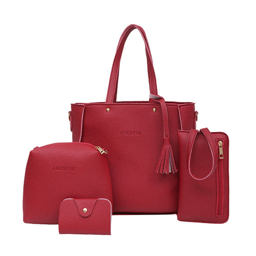 4Pcs  Elegant Ladies handbags set