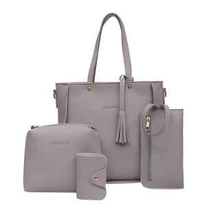 4Pcs  Elegant Ladies handbags set