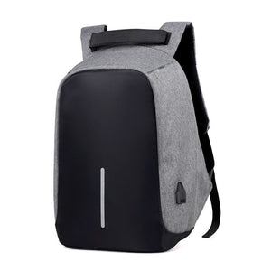 Anti-theft Bag Men Laptop Rucksack Travel Backpack USB Charge