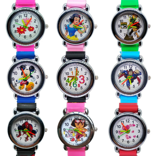 Cartoon Car story Kids Watches Boy Girl Clock Student Sports Waterproof Children Watch Child Quartz Wristwatches Baby Xmas Gift