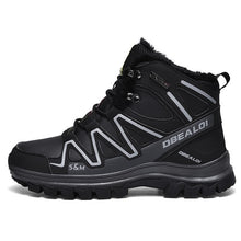 Load image into Gallery viewer, Men Boots Winter Plush Warm Snow Boots Casual