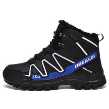 Load image into Gallery viewer, Men Boots Winter Plush Warm Snow Boots Casual