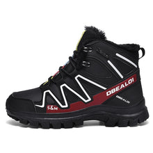 Load image into Gallery viewer, Men Boots Winter Plush Warm Snow Boots Casual