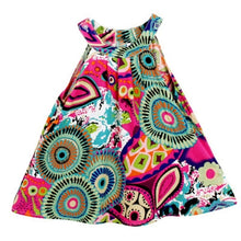 Load image into Gallery viewer, 6M-4T Print Vest Baby for Vestido Clothing Outfit Clothes Floral Fashion Dresses Dress Kids Bohemian Infant Girl