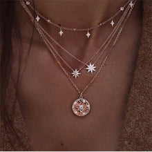 Load image into Gallery viewer, Multi layer Pendant Necklaces