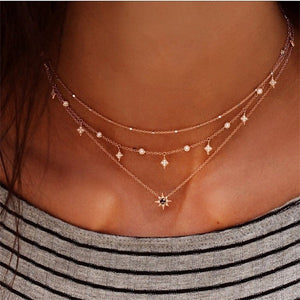 Multi layer Pendant Necklaces