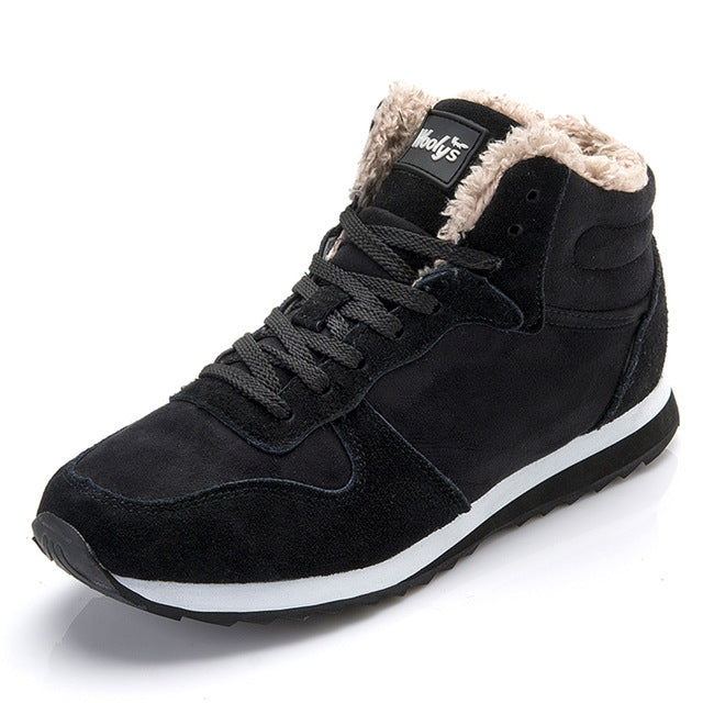 Men Winter Shoes Plus Size 35-48