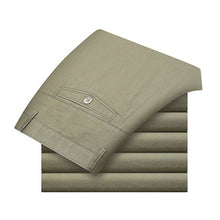 Load image into Gallery viewer, men business trousers Office casual Slim