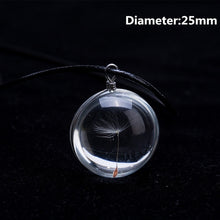 Load image into Gallery viewer, Crystal Glass Ball Dandelion Necklace For Women