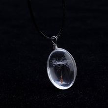 Load image into Gallery viewer, Crystal Glass Ball Dandelion Necklace For Women