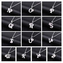 Load image into Gallery viewer, My Shape Custom Name Letter Necklace N To Z Letters Can Choose Personalized For Women Children Cute Gift Charm Pendent Necklaces