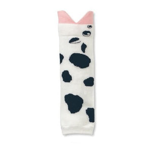 ideacherry Baby Cotton Knee Pads Cartoon Mouth Type Multifunction Kid Crawl Leggings Knee Protector Leg Warmers for Baby Playing