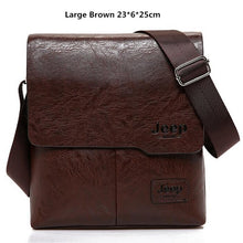 Load image into Gallery viewer, Man Leather Messenger Bag Male Cross Body Shoulder Business Bags For Men