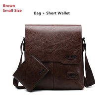 Load image into Gallery viewer, Man Leather Messenger Bag Male Cross Body Shoulder Business Bags For Men