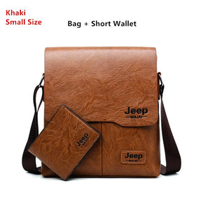 Man Leather Messenger Bag Male Cross Body Shoulder Business Bags For Men