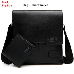 Man Leather Messenger Bag Male Cross Body Shoulder Business Bags For Men