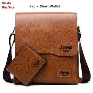 Man Leather Messenger Bag Male Cross Body Shoulder Business Bags For Men