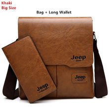 Load image into Gallery viewer, Man Leather Messenger Bag Male Cross Body Shoulder Business Bags For Men