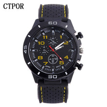 Load image into Gallery viewer, 9-18 years Old Sports Children&#39;s Watch Military Sports Car Style Man Watches Silicone Wristwatch Child Student Clock Kids Boy WA