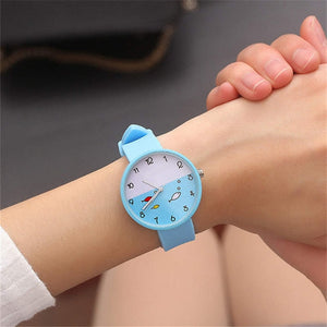 9-18 years Old Sports Children's Watch Military Sports Car Style Man Watches Silicone Wristwatch Child Student Clock Kids Boy WA